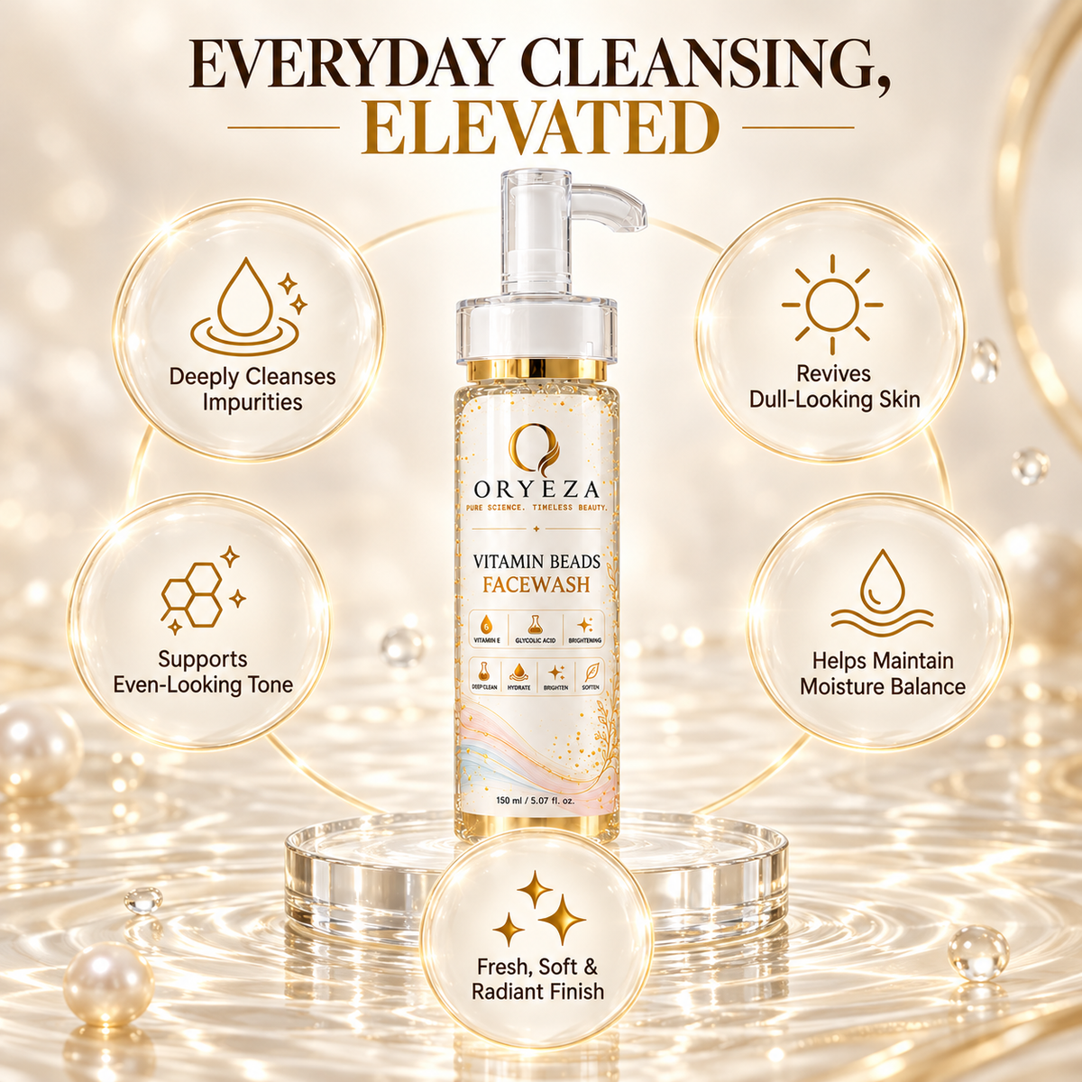 Vitamin Beads Facewash