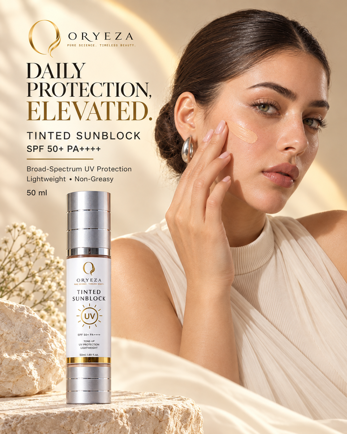 ORYEZA daily sun protection