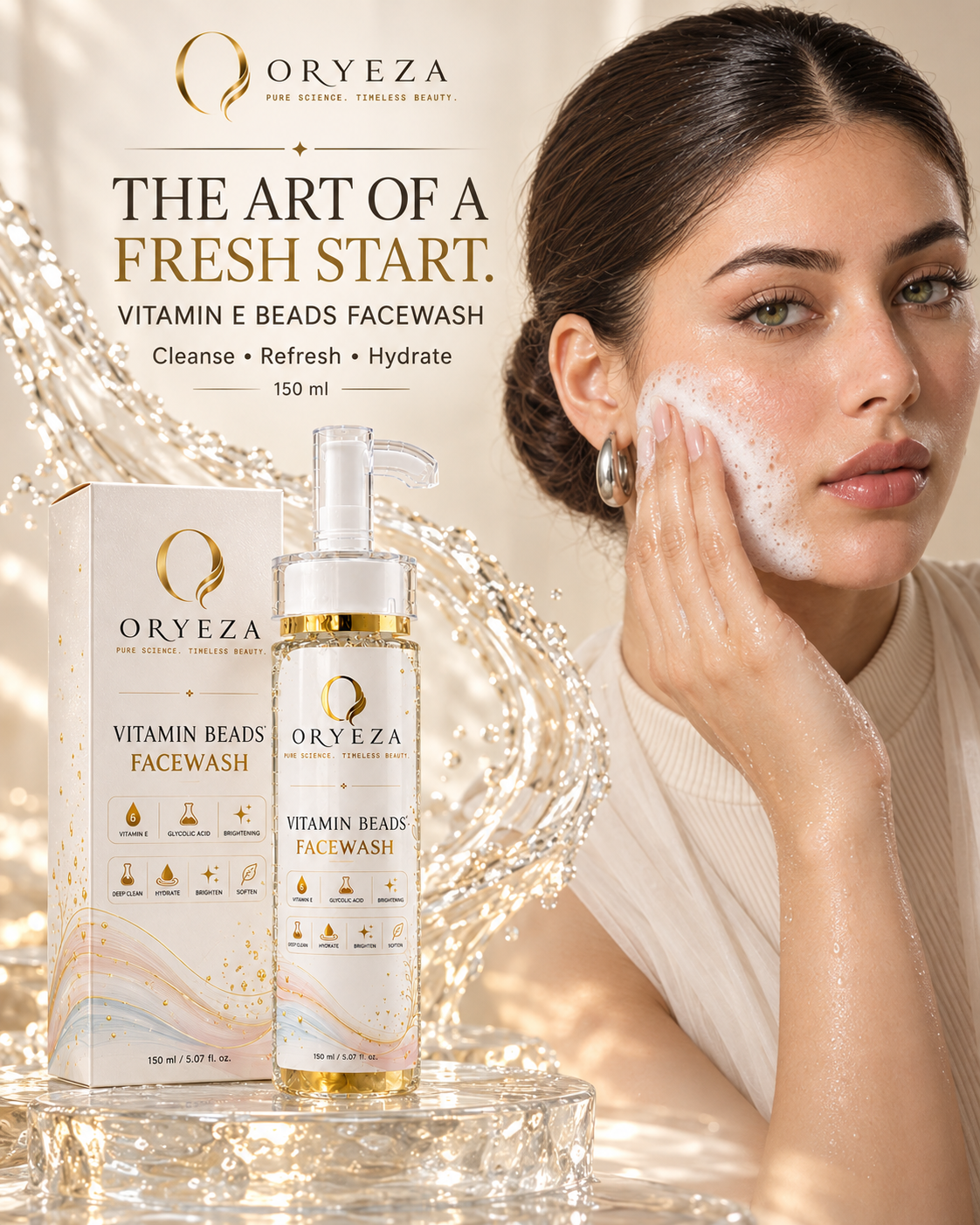 ORYEZA gentle cleansing